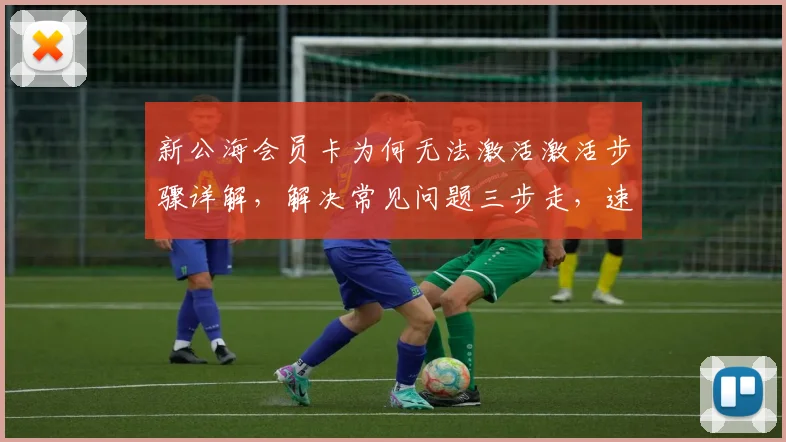 新公海会员卡为何无法激活激活步骤详解，解决常见问题三步走，速来体验